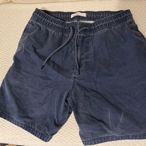 Hollister Navy Shorts with Drawstring
